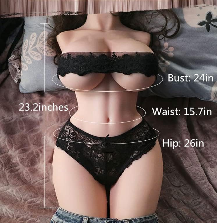 Haikuaday 9Kg Sex Doll For Men Male Masturbator With Realistic Boobs Butt Pussy Ass, Adult Love Doll Sex Toy For Men Masturbation, 1.0 Count - Image 2