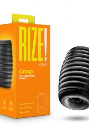 Rize Grasp Self Lubricating Stroker Black