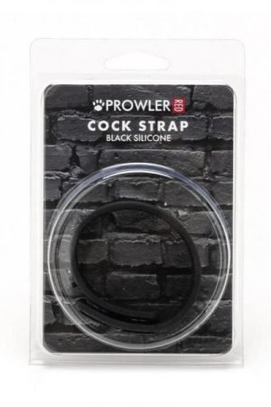 Prowler Red Silicone Cock Strap Blk