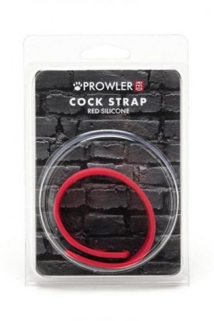 Prowler Red Silicone Cock Strap Red