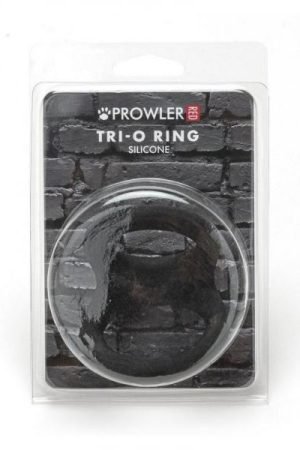 Prowler Red Tri O Silicone Ring Blk