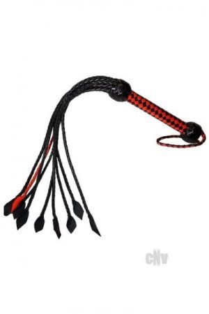 Prowler Red Short Handle Flogger Red/blk