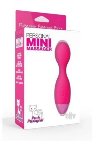Pink Pussycat Vibrating Prsnl Mini Msgr