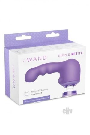 Le Wand Petite Ripple Attch Violet
