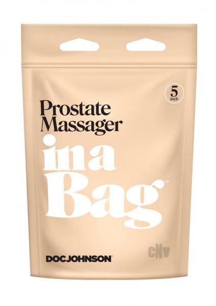 In A Bag Prostate Massager Black