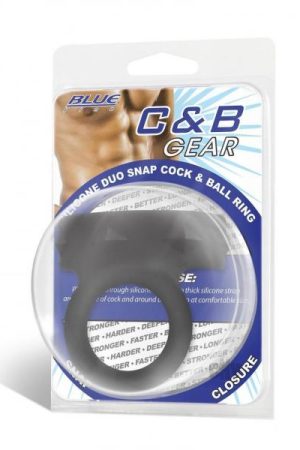 Blueline Duo Snap Cock Ball Ring