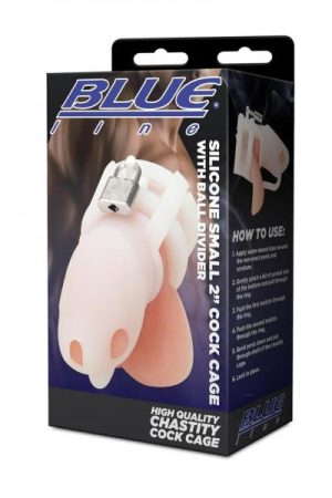 Blueline Cock Cage Ball Divider Wht