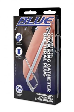 Blueline Steel C-ring Catheter Plug