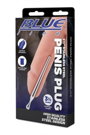Blueline Steel Penis Plug 3.5