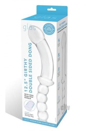 Girthy Glass Dbl Side Anal Bead 12.5
