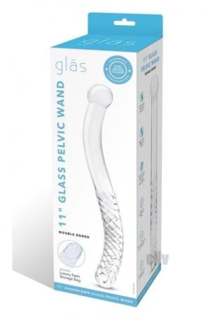 Pelvic Glass Wand Double Ended 11