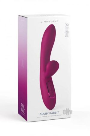 Jimmyjane Solis Rabbit Fuchsia