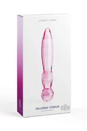 Jimmyjane Dillenia Cissus Glass Wand Pnk