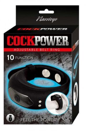 Cockpower Adj Belt Ring Blk