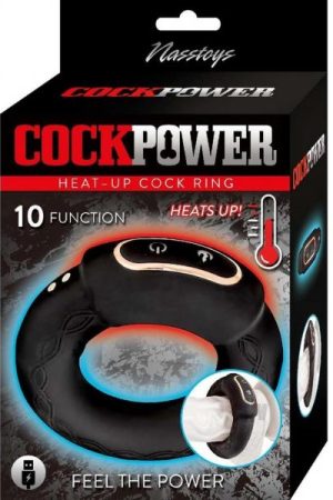 Cockpower Heat Up Cock Ring Blk