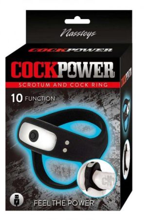 Cockpower Scrotum/cock Ring Blk
