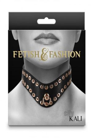 Fetish Fashion Kali Collar Blk/gld