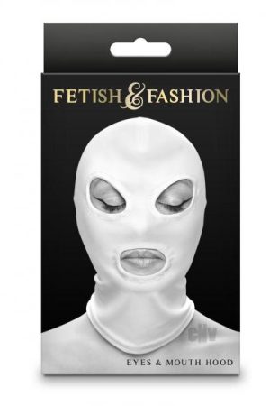 Fetish Fashion Eyes Mouth Hood Wht