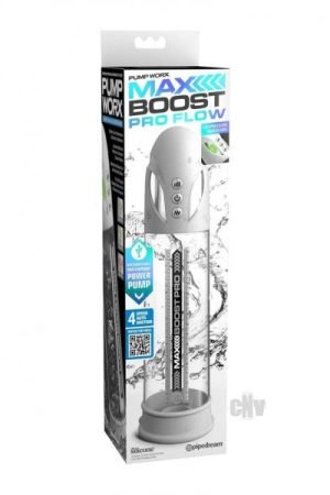 Pump Worx Max Boost Pro Flow White