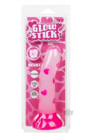 Glow Stick Heart Dildo Pink
