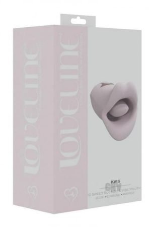 Kiss Suction And Vibrating Mouth Pink