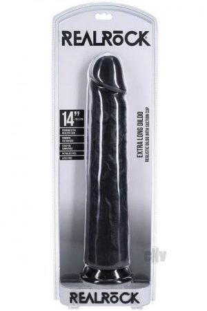 Realrock Xl Straight 14 Black