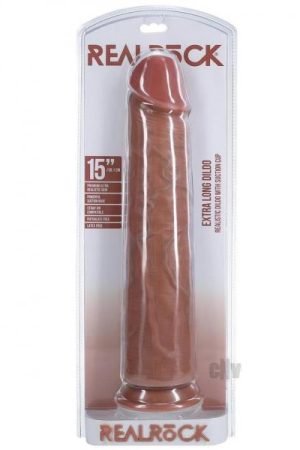 Realrock Xl Straight 15 Tan