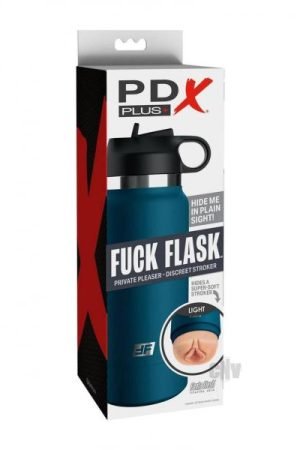 Pdx Plus Fuck Flask Priv Pleaser Lt/blu