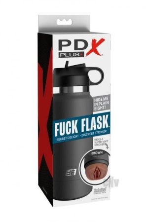 Pdx Plus Fuck Flask Secret Deligh Bn/gry
