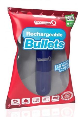 Screaming O Recharge Bullets Blue