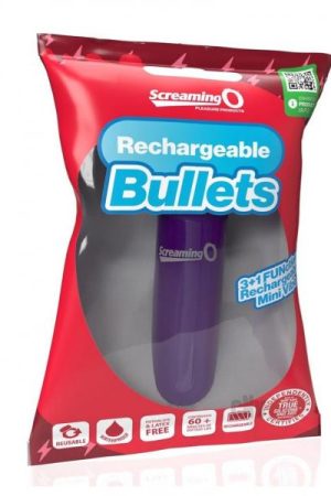 Screaming O Recharge Bullets Purple