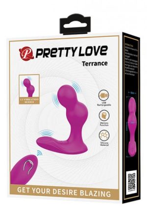 Pretty Love Terrance Dual Stimulator - Fuchsia