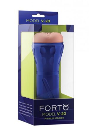 Forto Model V-20 Hard-side Vagina Masturbator - Light