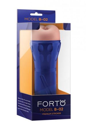 Forto Model B-02 Hard-side Ass Masturbator - Light