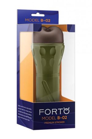 Forto Model B-02 Hard-side Ass Masturbator - Dark