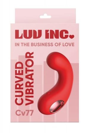 Luv Inc. Curved Vibrator - Red
