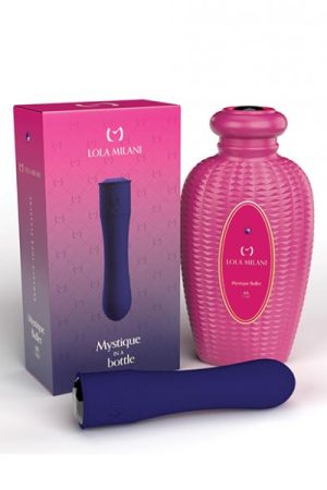 Lola Milani Mystique Bullet W/pink Bottle  - Dark Purple