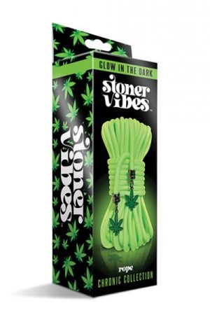 Stoner Vibes Glow In The Dark Rope - Green