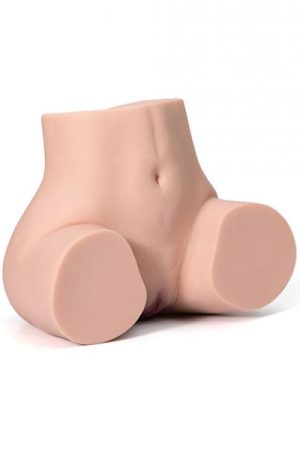 Peach Realistic Butt W/vagina Anal Sex Doll Torso