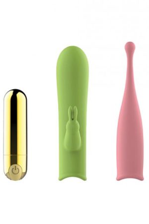 Nobu Nola Interchangeable Bullet Set - 3 Piece Set