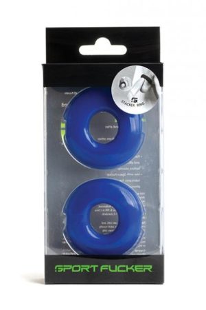 Sport Fucker Stacker Rings - Blue