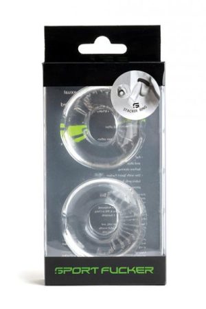 Sport Fucker Stacker Rings - Clear