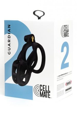 Sport Fucker Cellmate Guardian Chastity Cage - Size 2 Black