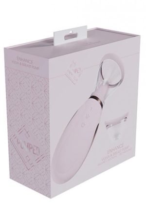 Shots Pumped Enhance Rechargeable Vulva & Breast Pump - Pink