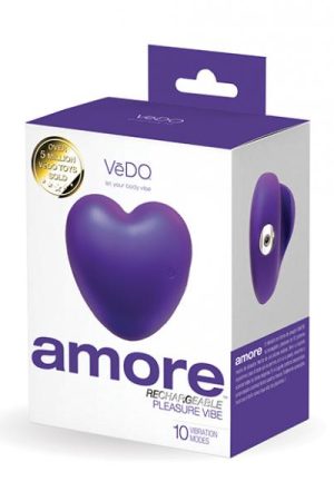Vedo Amore Rechargeable Pleasure Vibe - Purple