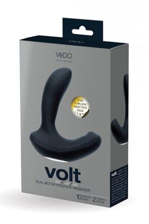 Vedo Volt Rechargeable Prostate Vibe - Black