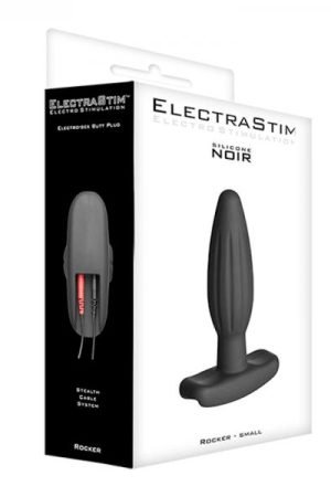 Noir Silicone Rocker Small Butt Plug