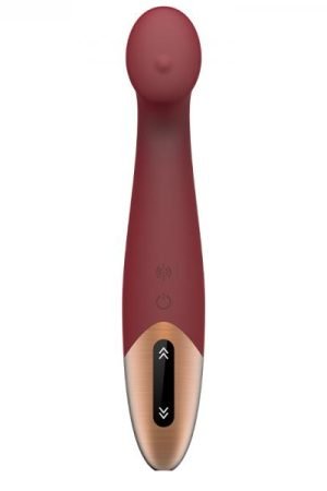 Tethys Touch Panel G-spot Vibrator Wine Red