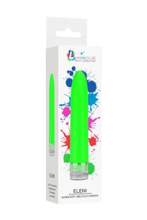 Luminous Eleni Super-soft Abs Multi-speed Vibrator Green