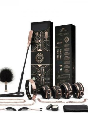 Rosy Gold Nouveau 9-piece Bdsm Set